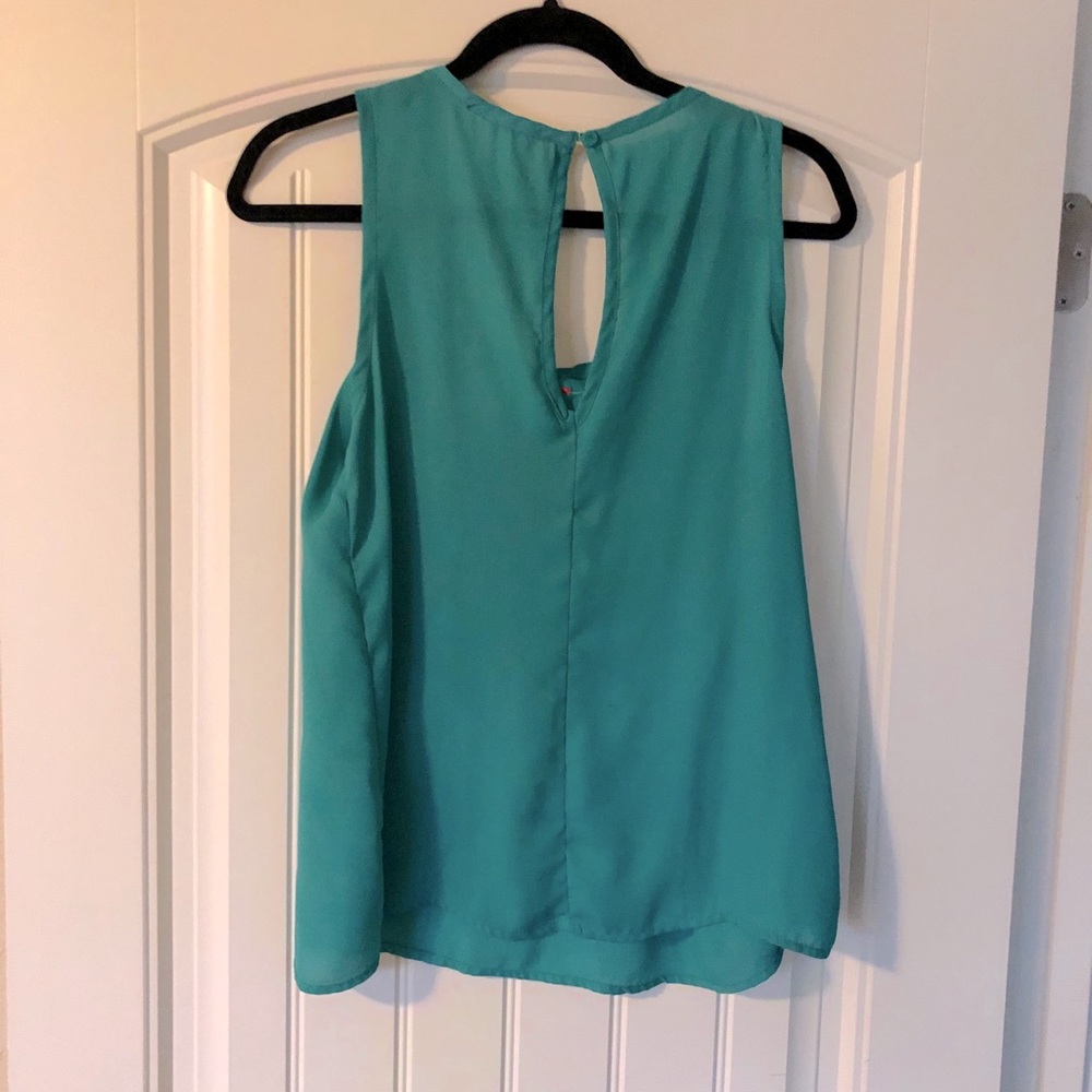 Turquoise Tank Top - Picture 3 of 3